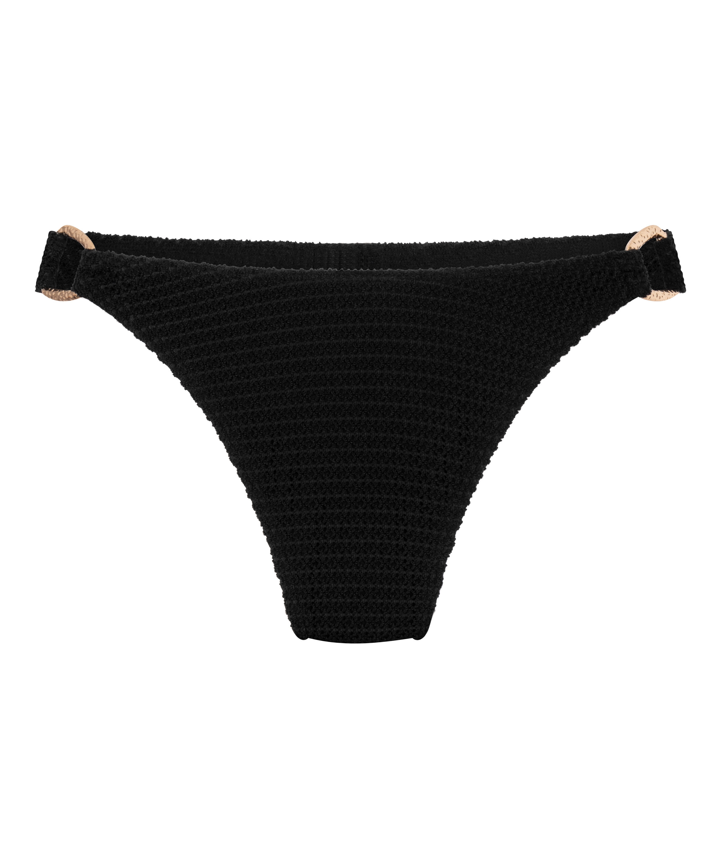 Figi od bikini Cabo z wysokim stanem, Czarny