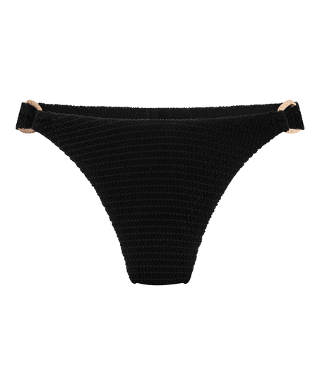 Figi od bikini Cabo z wysokim stanem, Czarny