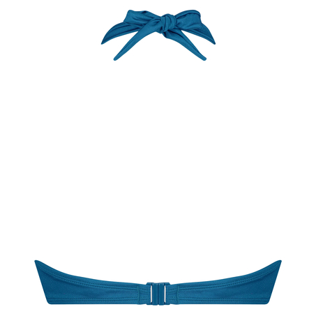 Usztywniona góra od bikini z efektem push-up Sunset Dream, miseczki A-E, Niebieski