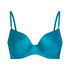 Nieusztywniany stanik bikini z fiszbinami Aqua, Zielony