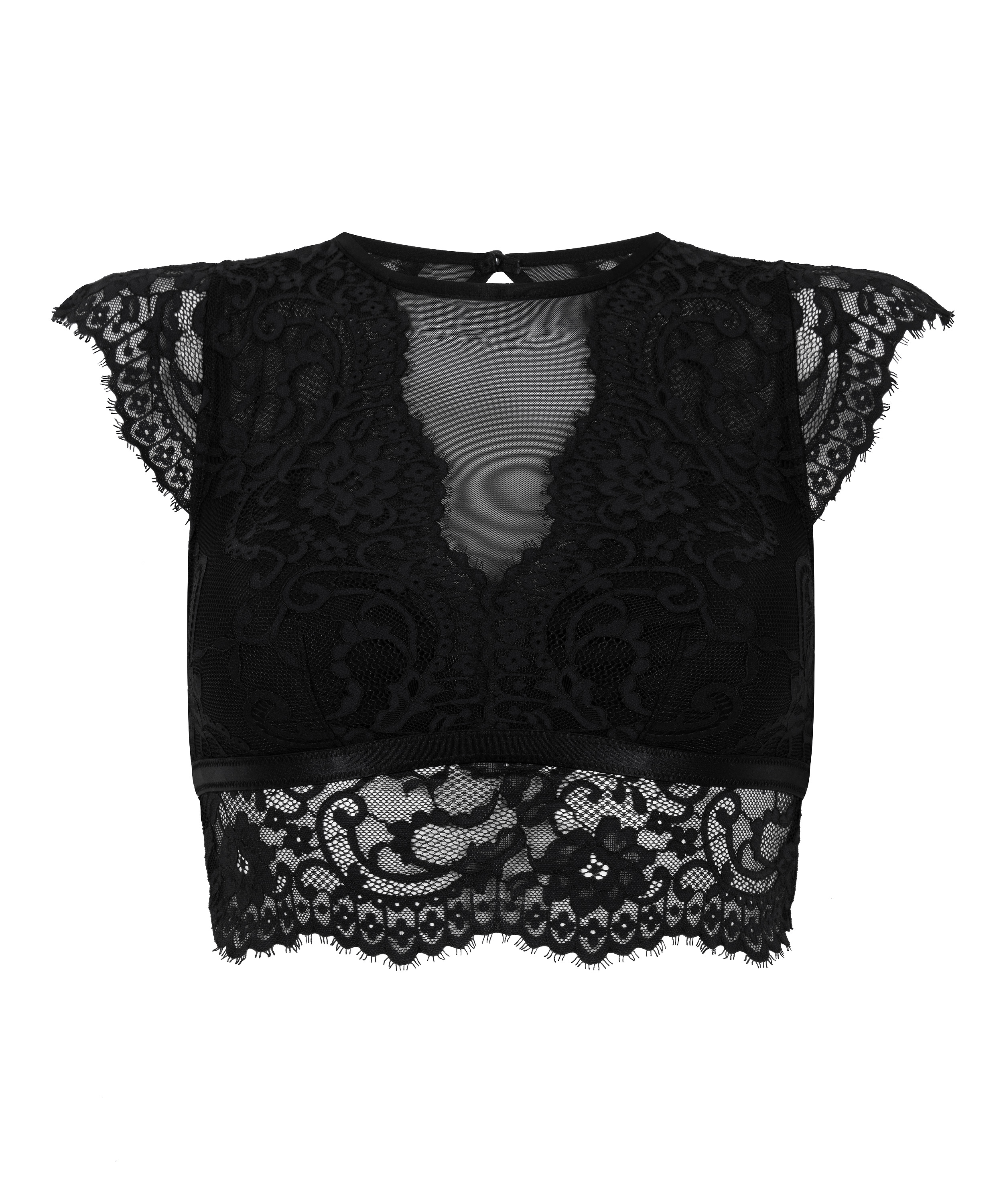 Biustonosz braletka Valora, Czarny, main