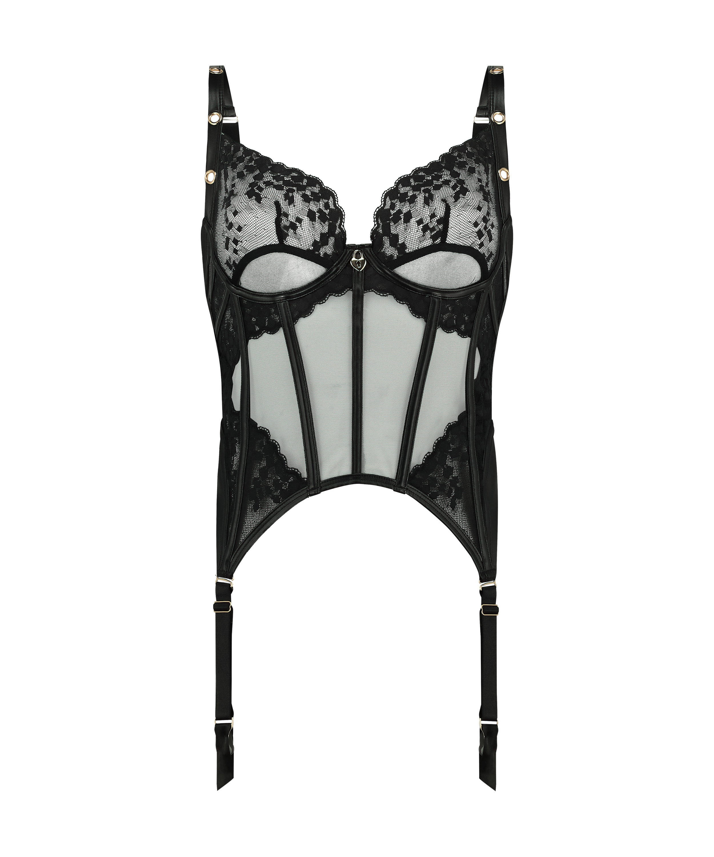 Gorset Desire, Czarny, main