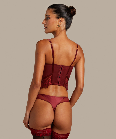 Gorset Zoe, Czerwony