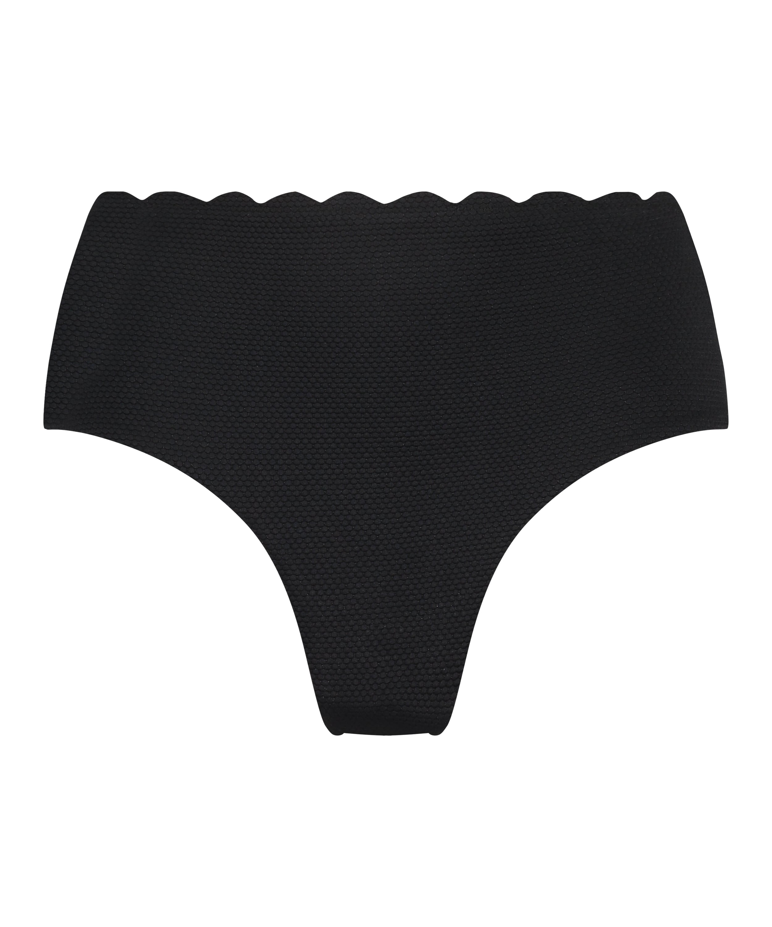 Majtki Bikini Rio Scallop, Czarny, main
