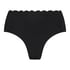 Majtki Bikini Rio Scallop, Czarny