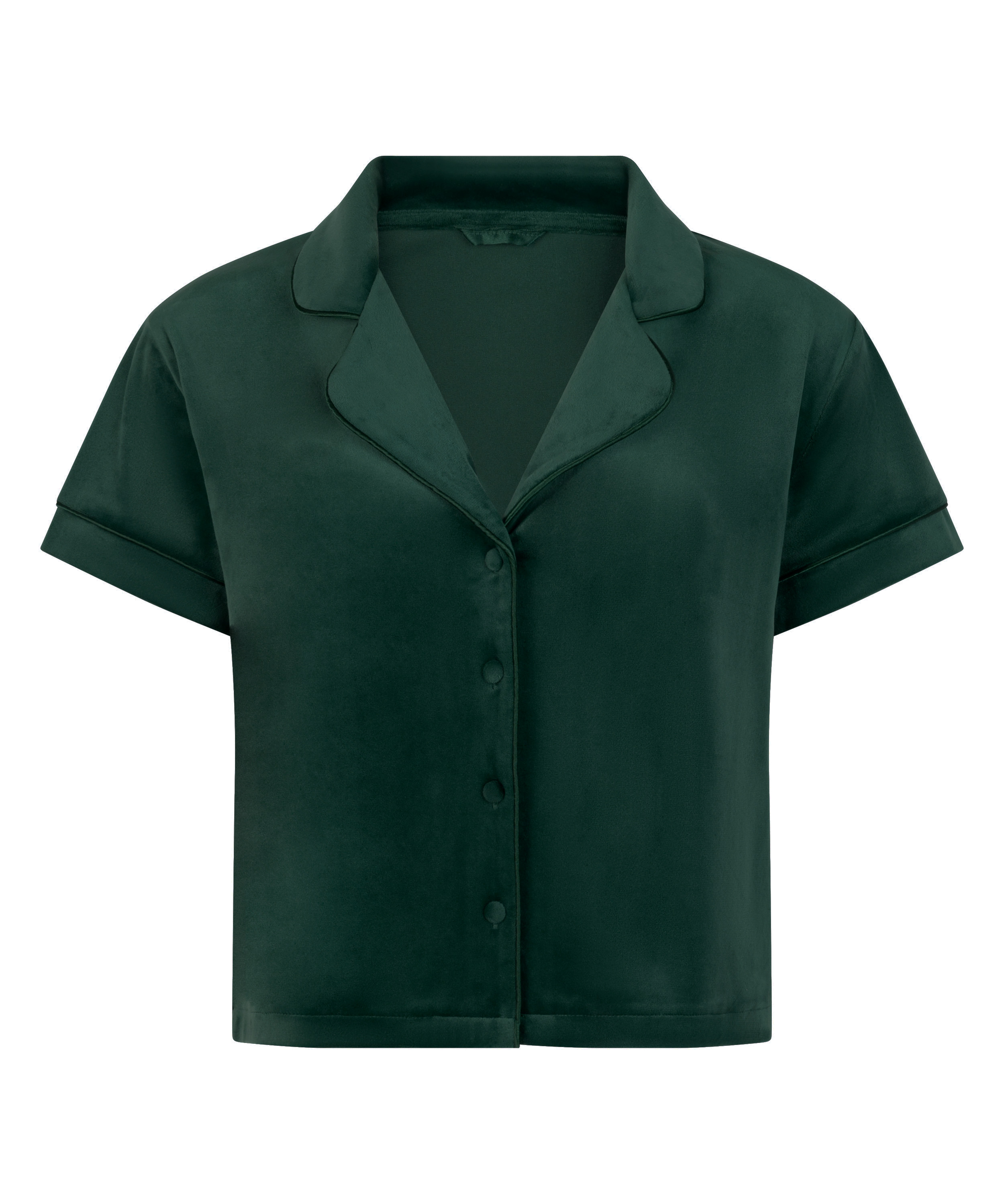 Bluza z weluru, Zielony, main