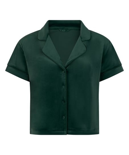 Bluza z weluru, Zielony
