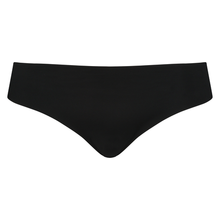 Niewidoczne pod ubraniem brazyliany z bawełny, Czarny