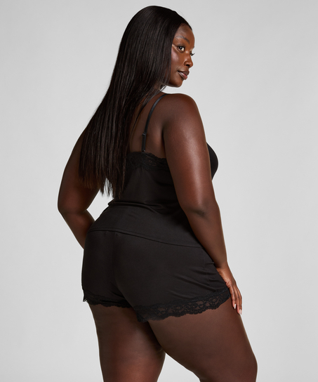 Zestaw piżamowy, Czarny