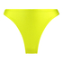 Majtki Bikini Wysoko Krojona Luxe, Zielony