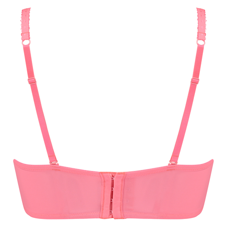 Padded underwired longline bra Theresa, Pomarańczowy