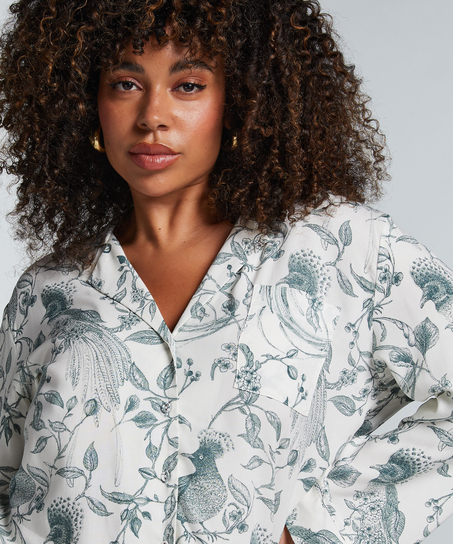 Góra od piżamy, Biały