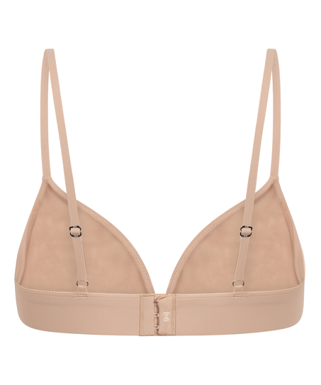 Tr&oacute;jkąt Bralette Smooth, Beżowy