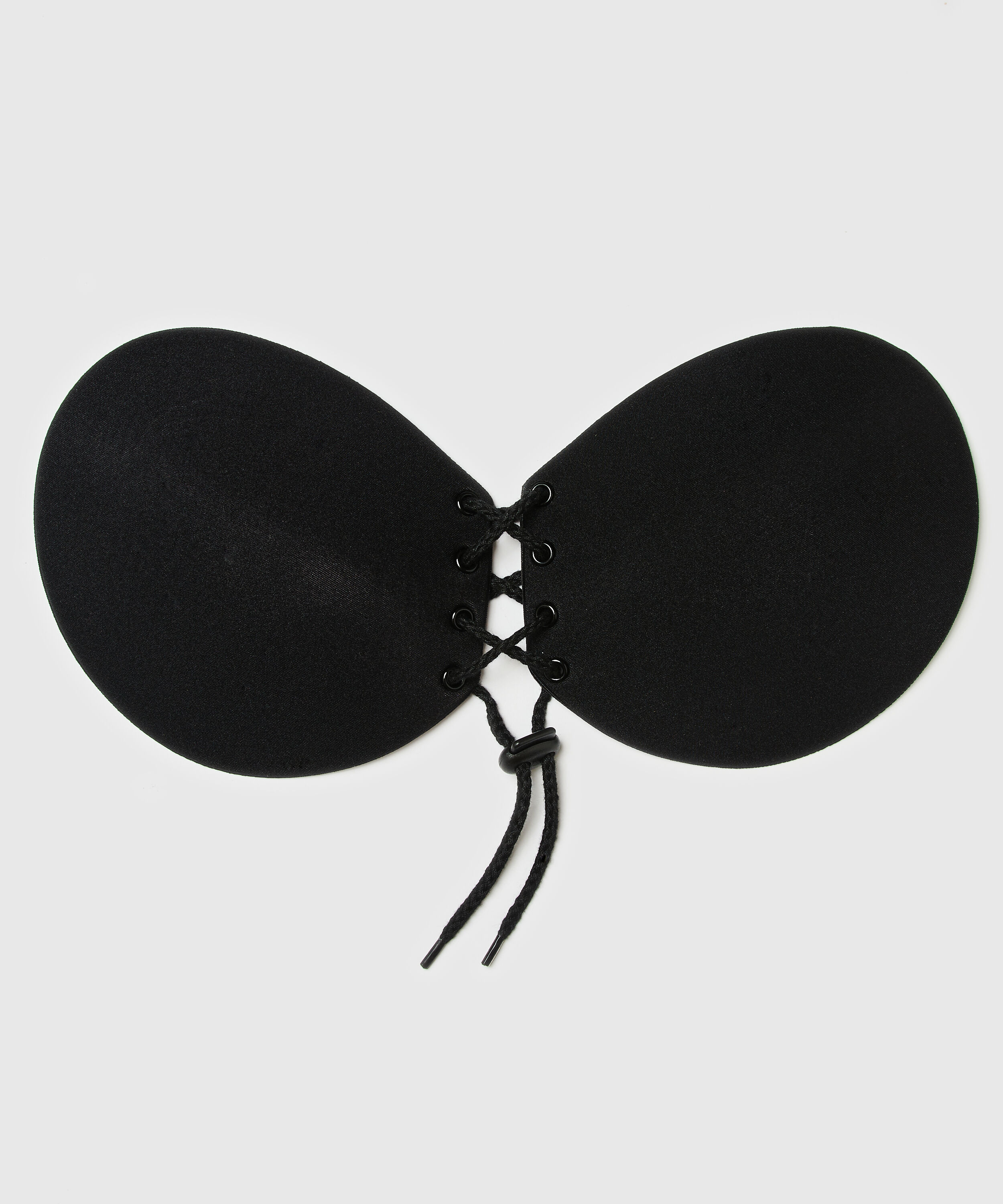 Samoprzylepny biustonosz push-up, Czarny