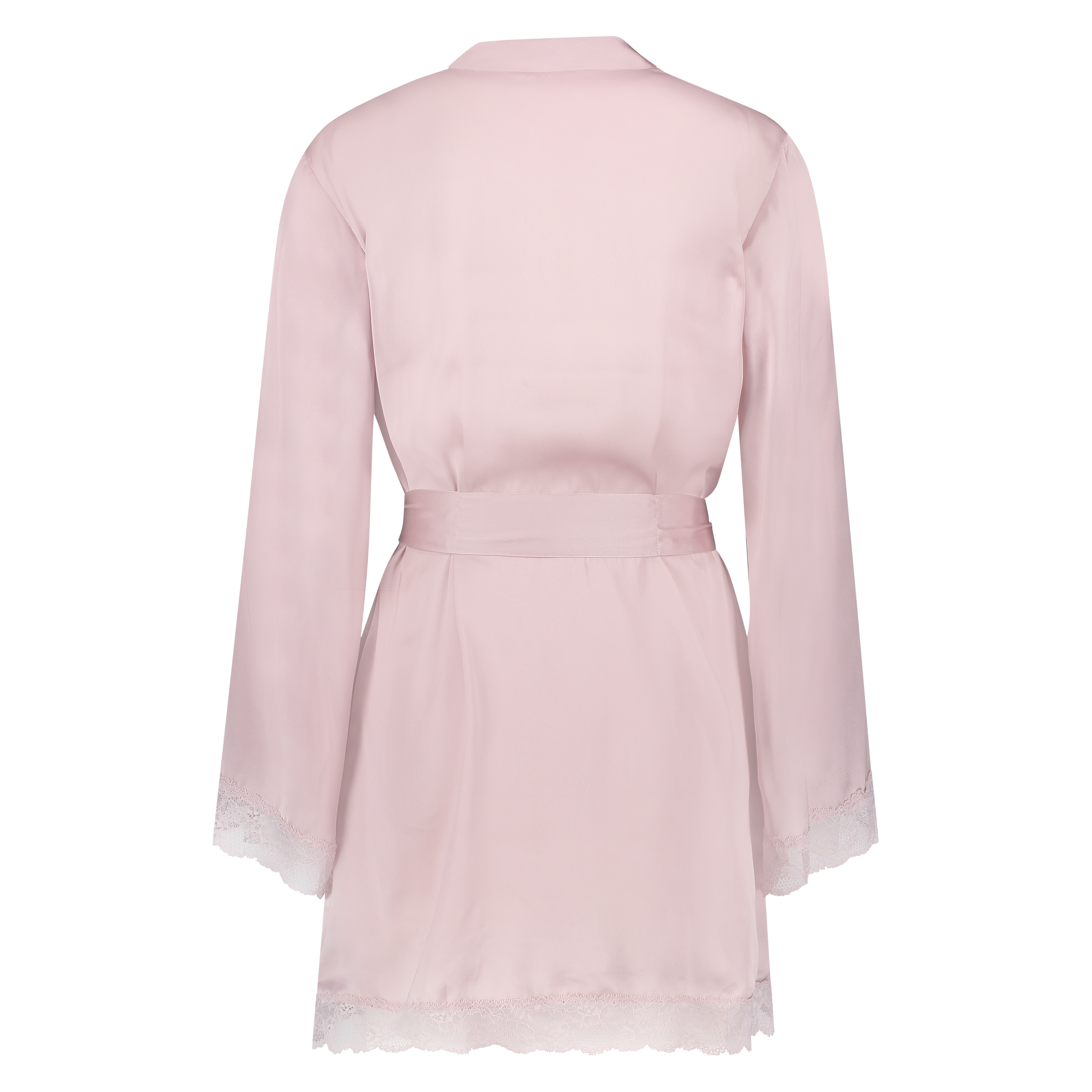 Petite Meili Satin Kimono, Fioletowy, main