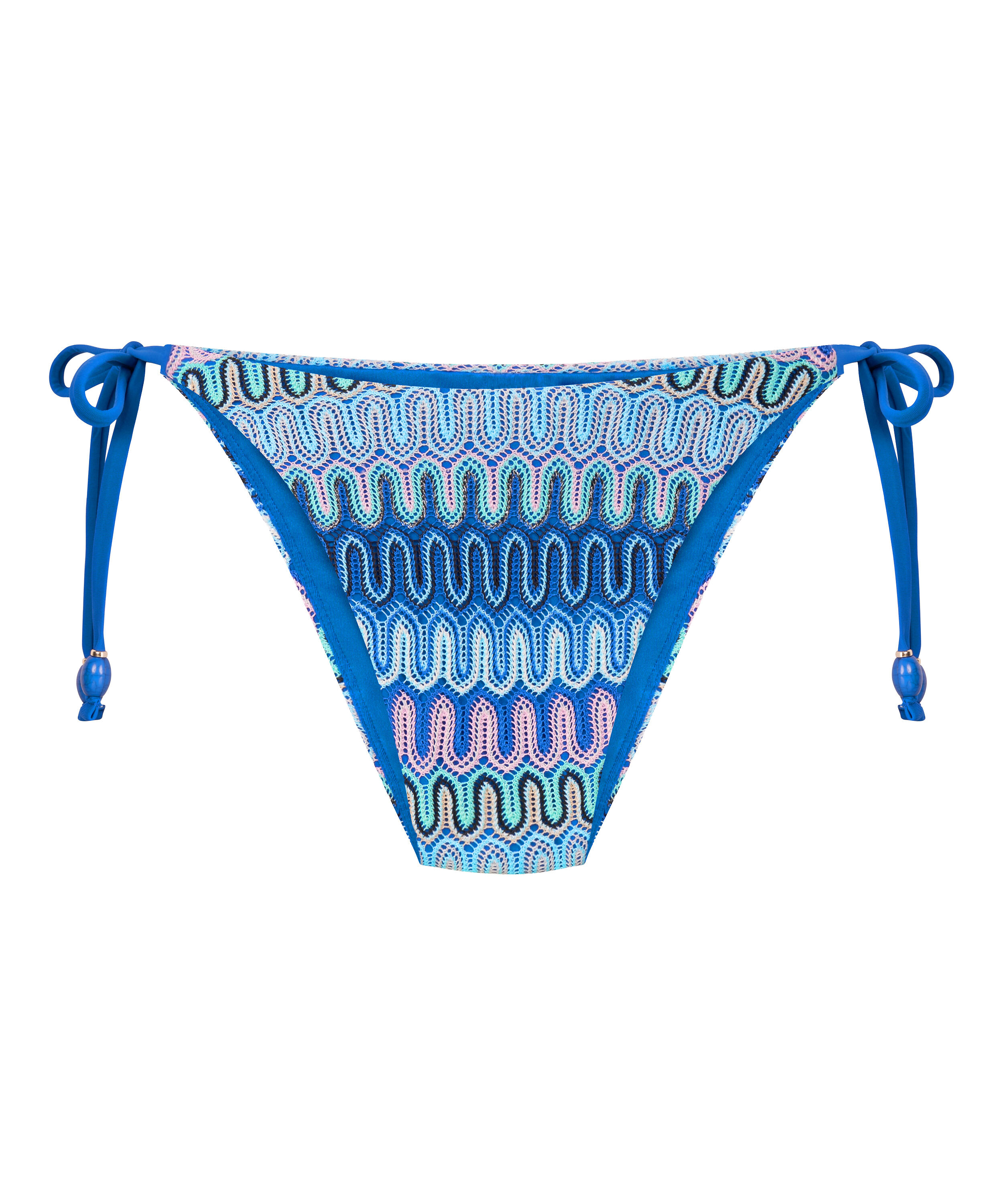 Top od bikini Cali Highleg, Niebieski