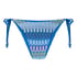 Top od bikini Cali Highleg, Niebieski