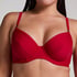 Top od bikini Luna, Czerwony