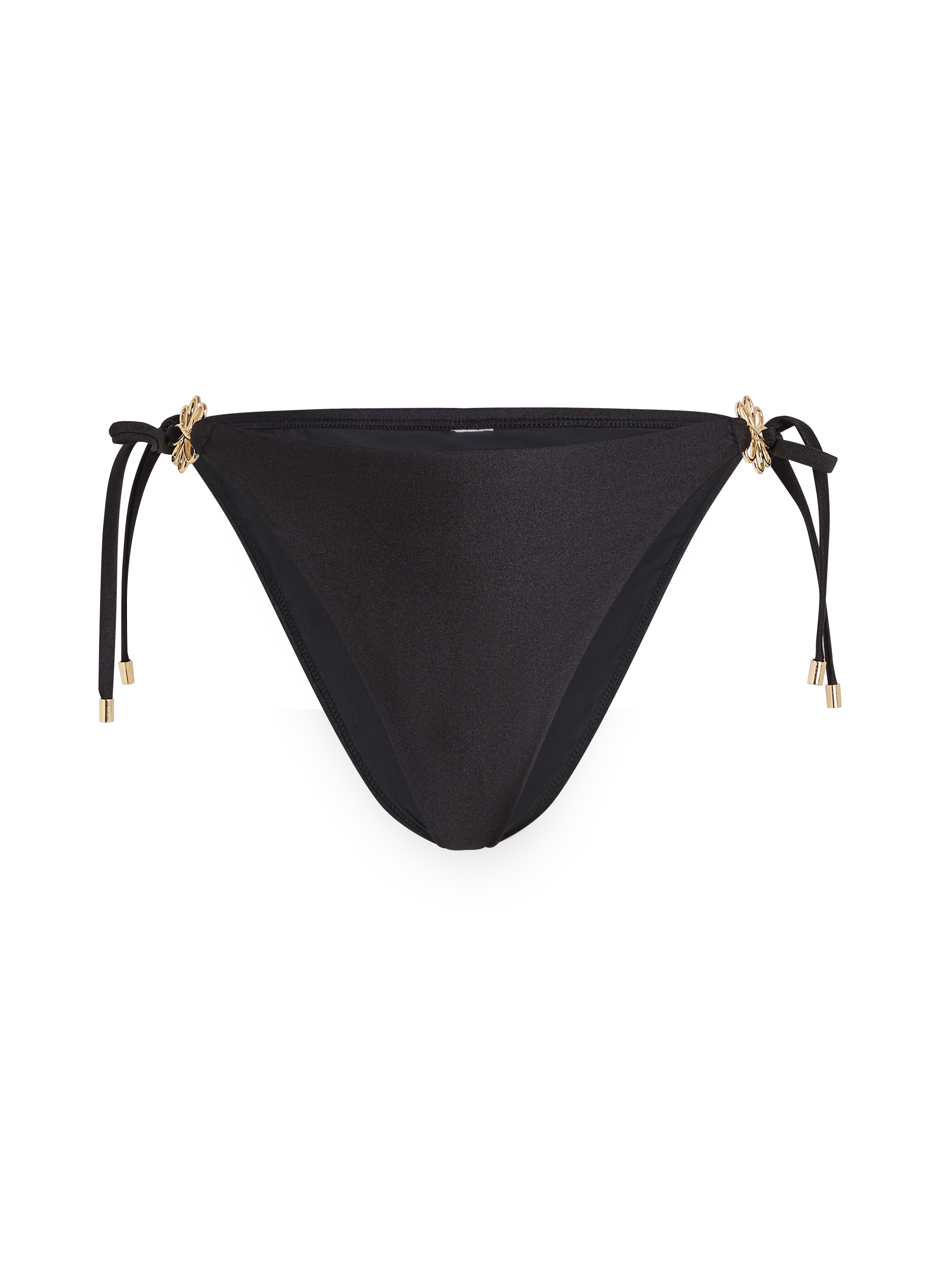 Majtki Bikini Wysoko Krojona Yucatan, Czarny, main