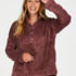 Fleece Snuggle Top, Fioletowy
