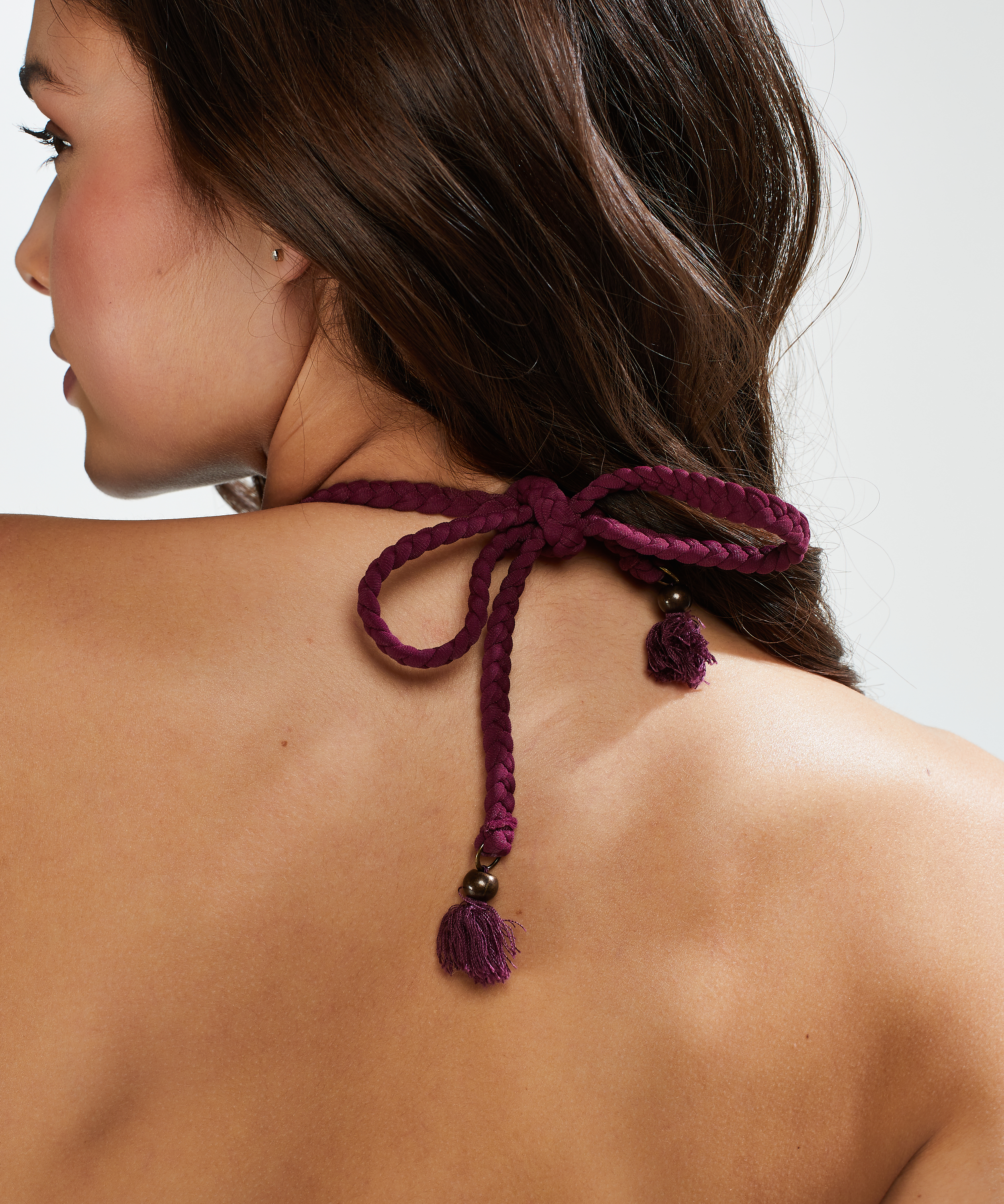 Borneo Mesh Swimsuit, Fioletowy, main