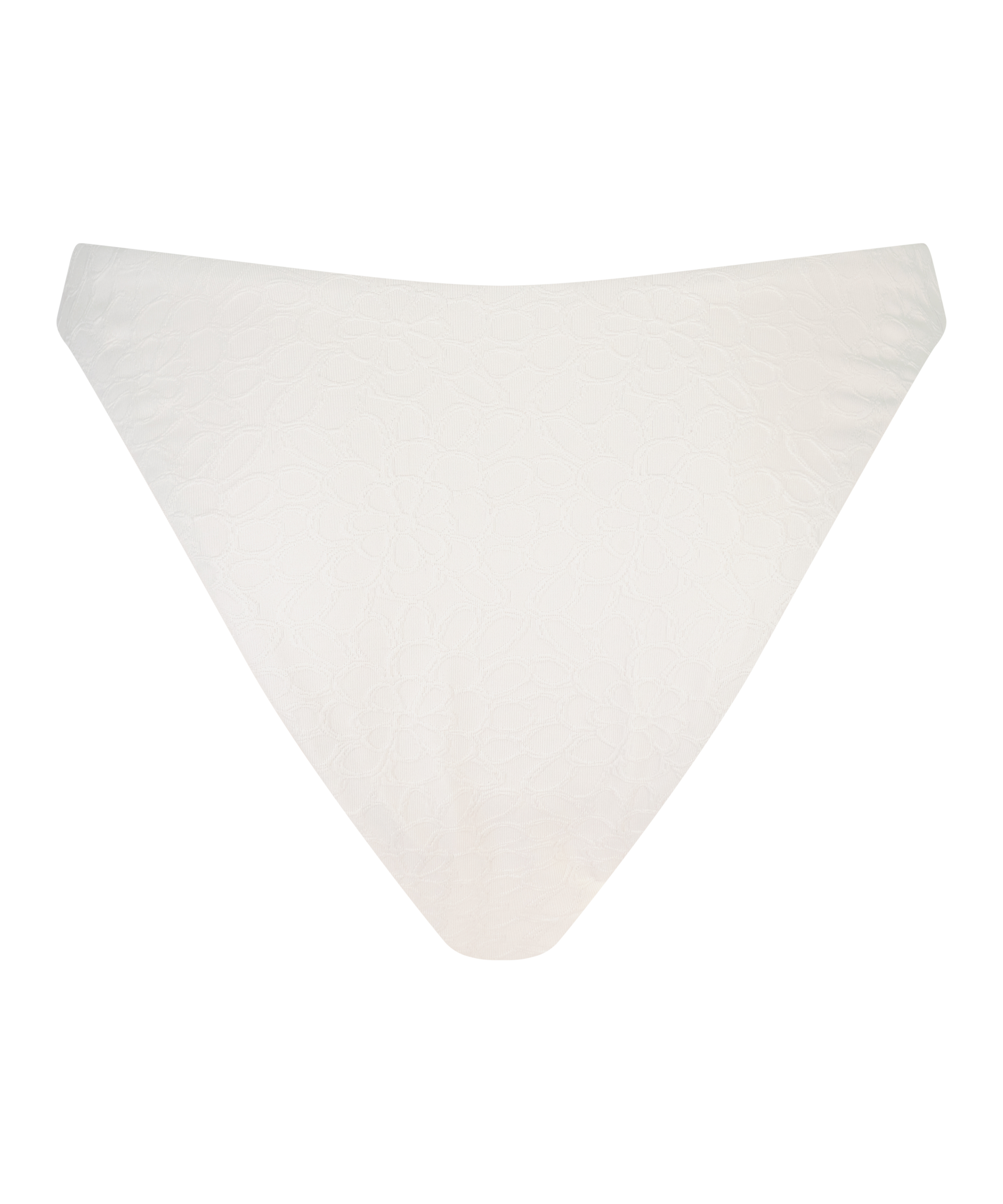 D&oacute;ł od bikini z wysokim wycięciem Sri Lanka, Biały, main