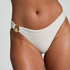 D&oacute;ł od bikini z cekiniami, Biały