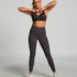 HKMX Legginsy z wysokim stanem, Szary