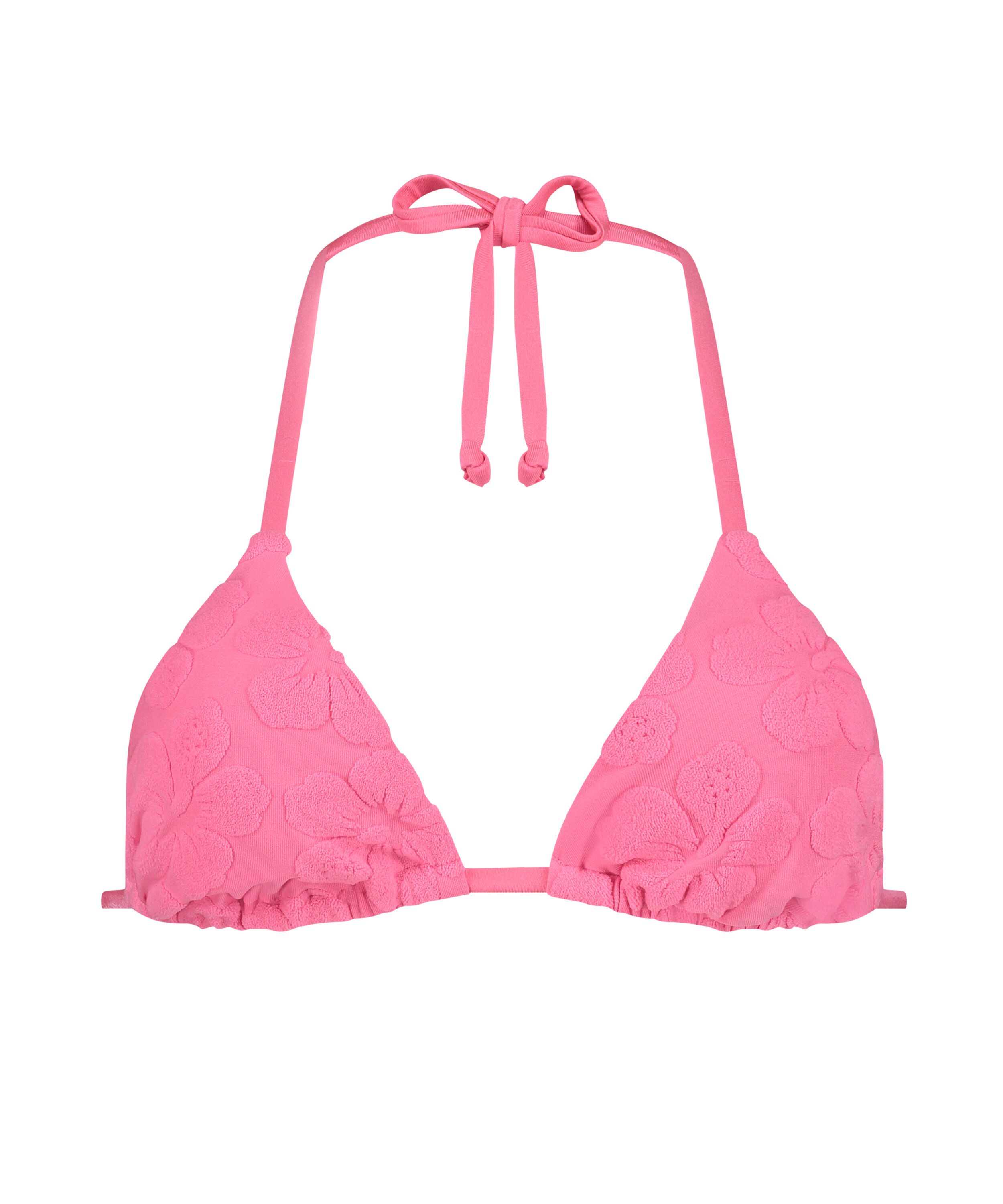 Tr&oacute;jkątna g&oacute;ra od bikini Hula, R&oacute;żowy