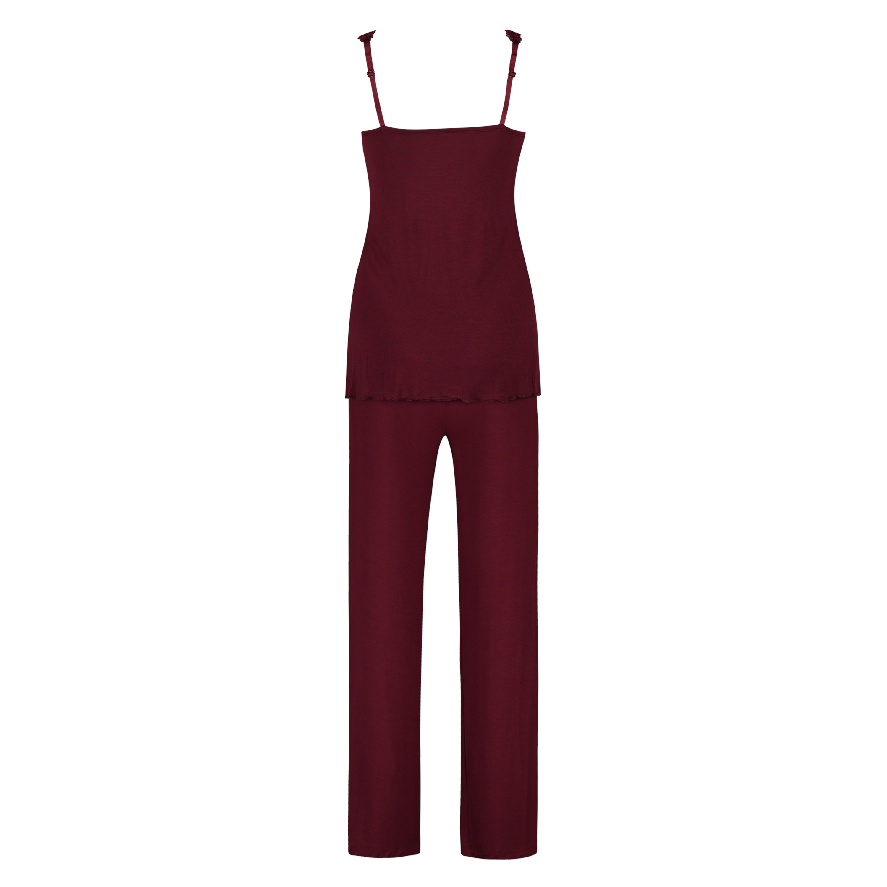 Pyjamaset Modal lace, Czerwony, main