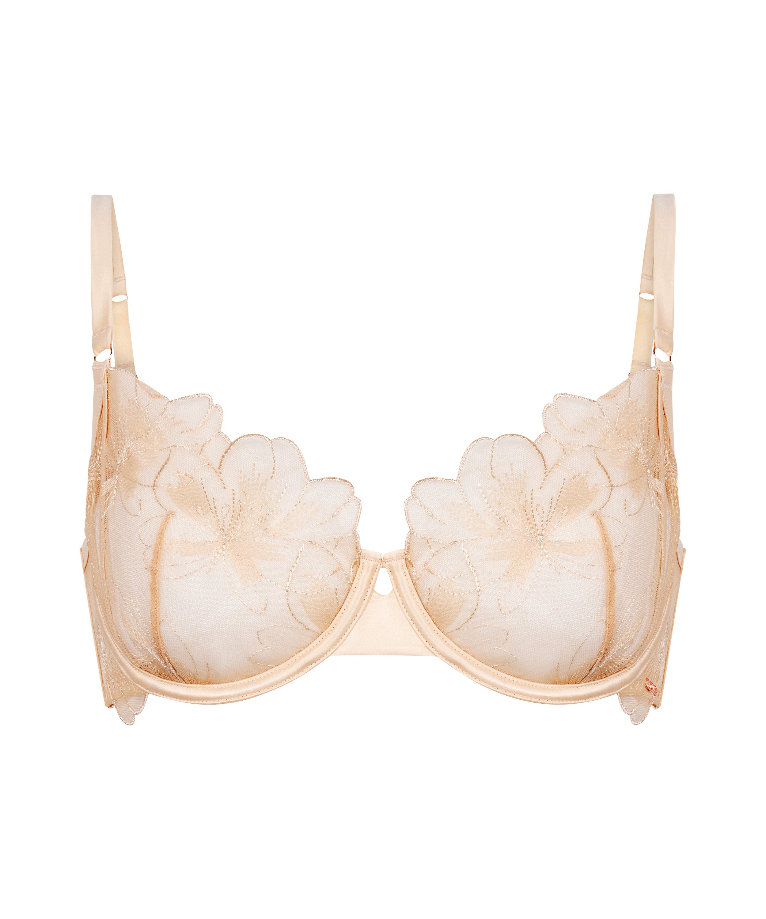 Biustonosz bez usztywnienia z fiszbinami Emilia, Żółty, main