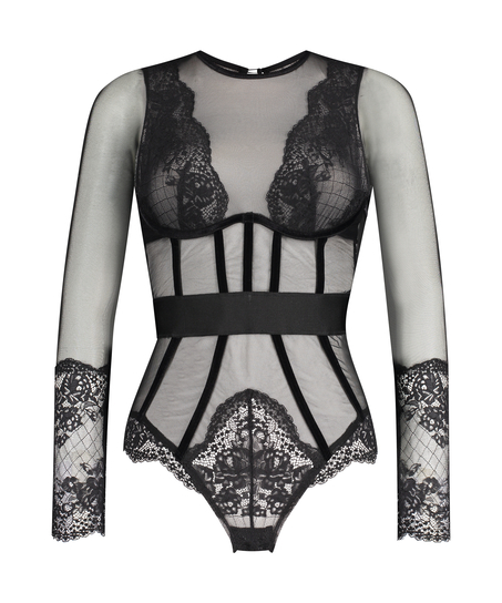 Priscilla Underwired Body Rebecca Mir, Czarny