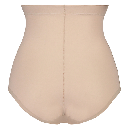 Sculpting scallop high waisted brief - Level 3, Beżowy