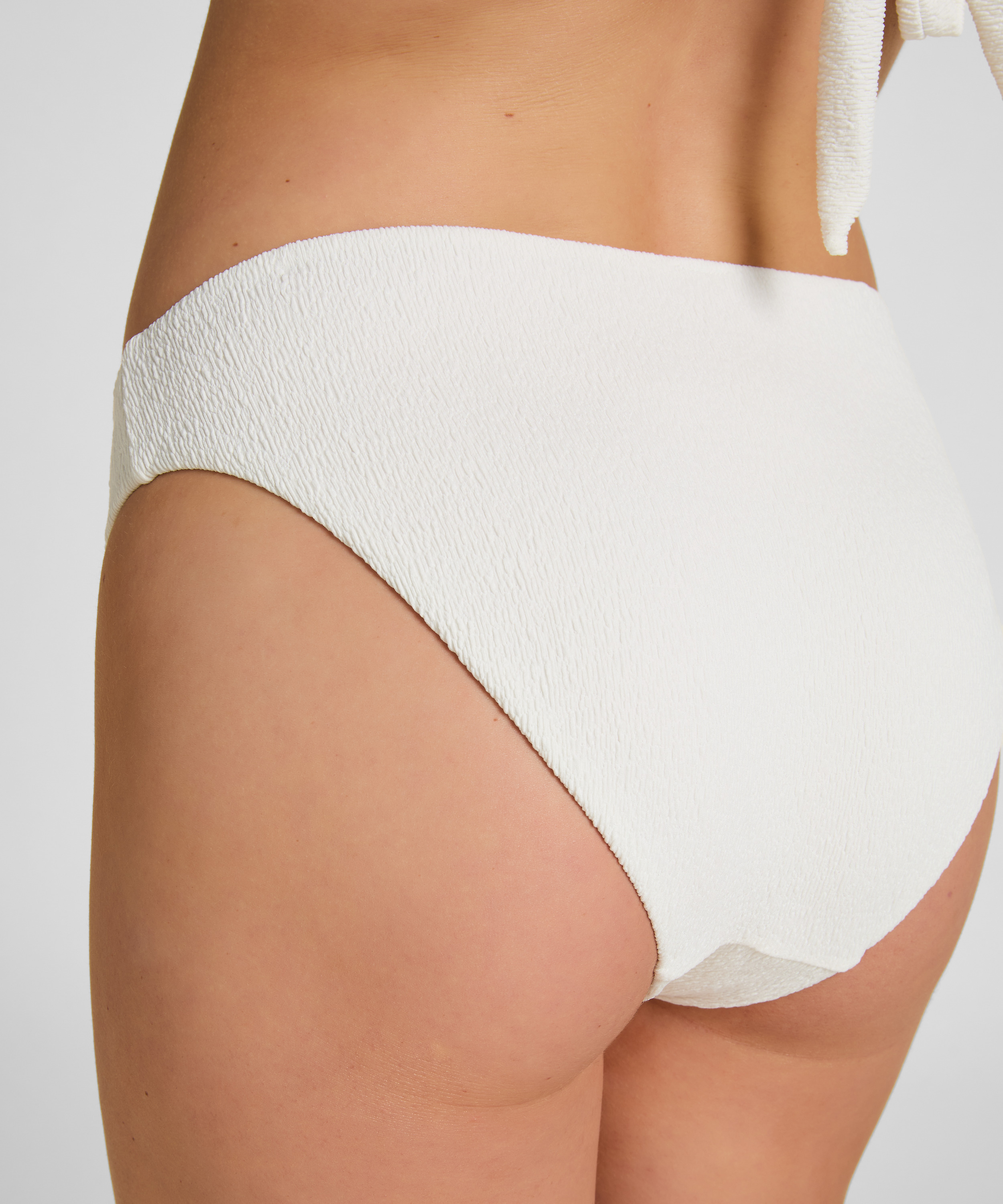 D&oacute;ł od Bikini Crinkle, Biały, main