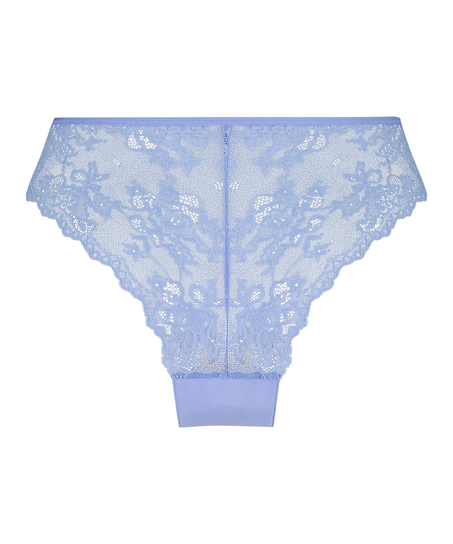 Brazyliany Lace Back, Niebieski