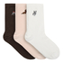 Skarpety 3 Pair Cotton, R&oacute;żowy