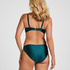Niestaniolowany Biustonosz Bikini z Fiszbinami Dominica, Zielony
