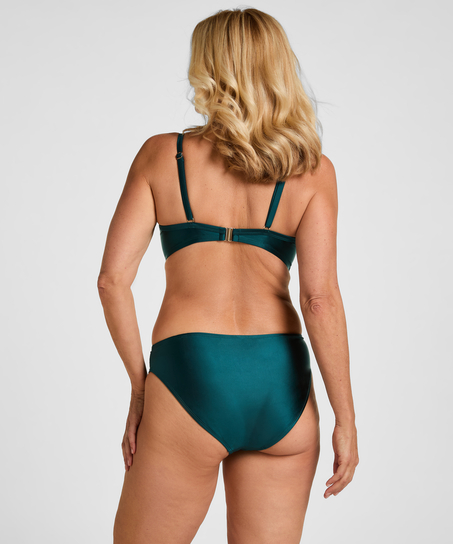 Niestaniolowany Biustonosz Bikini z Fiszbinami Dominica, Zielony