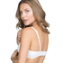 Padded underwired push-up bra, Biały