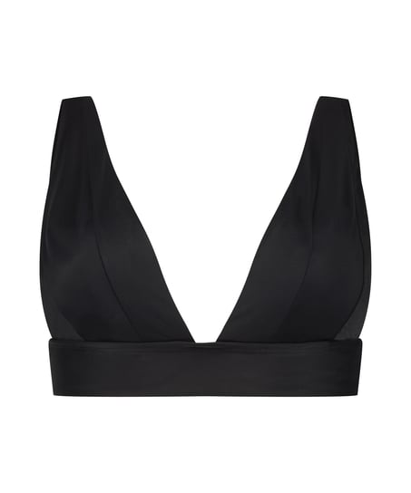 G&oacute;ra od bikini typu tr&oacute;jkąt Luxe, Czarny