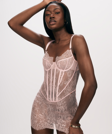 Halka Lace Camille, Różowy