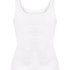 Singlet top z miękkiej bawełny, Biały