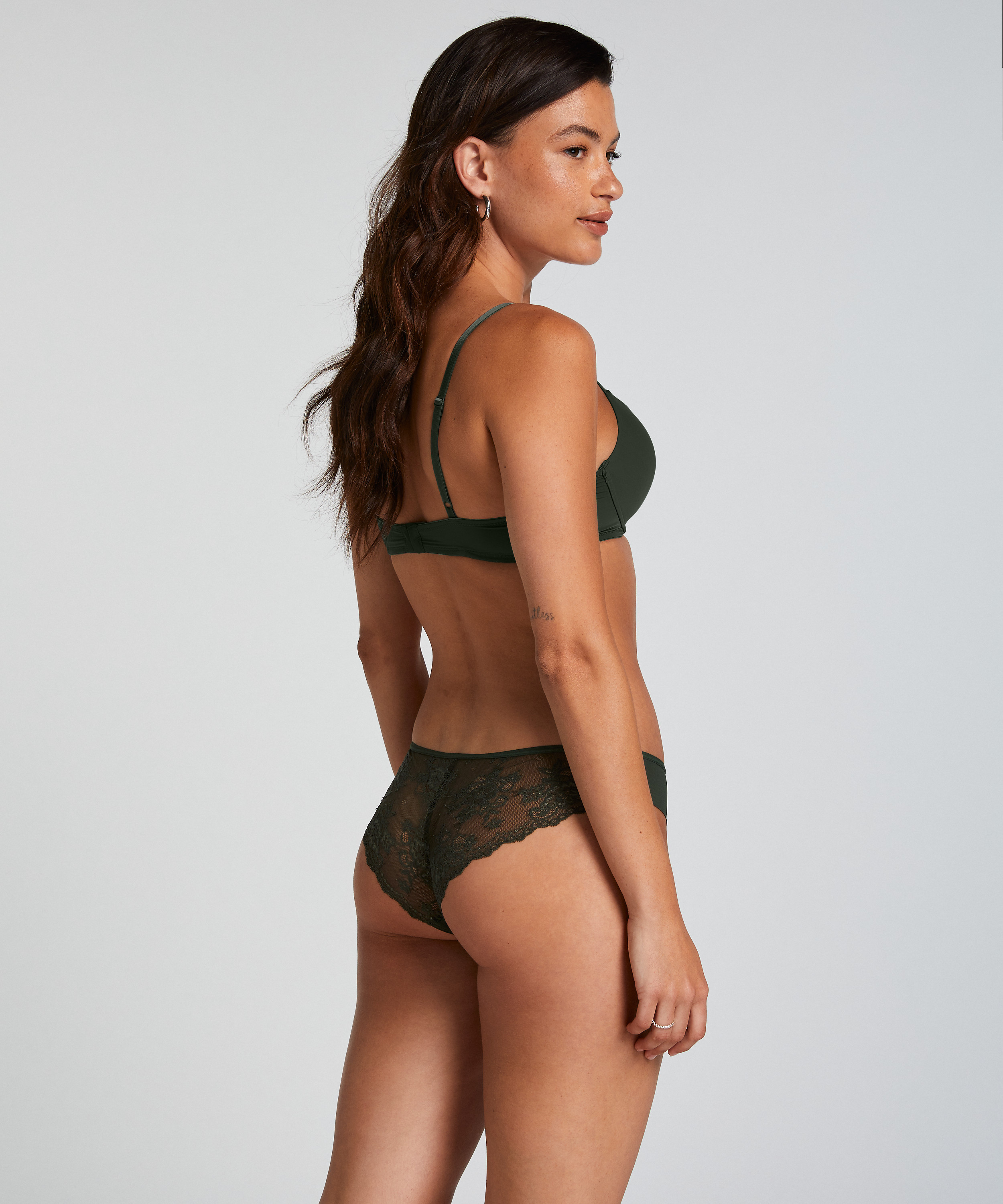 Brazyliany Lace Back, Zielony, main