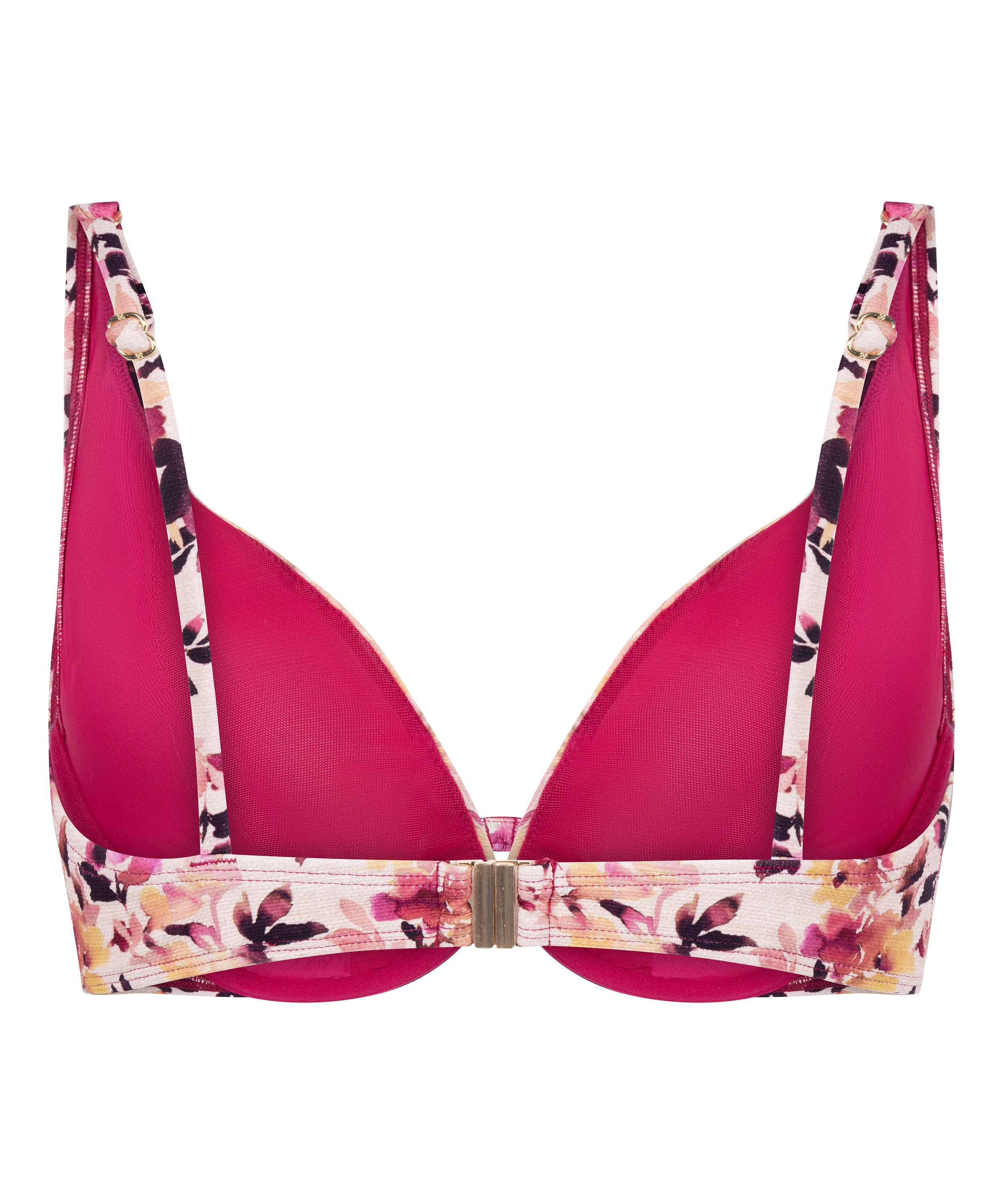 G&oacute;ra Bikini Lagos z Fiszbinami Bez Wkładek, Beżowy, main