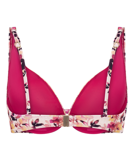 G&oacute;ra Bikini Lagos z Fiszbinami Bez Wkładek, Beżowy