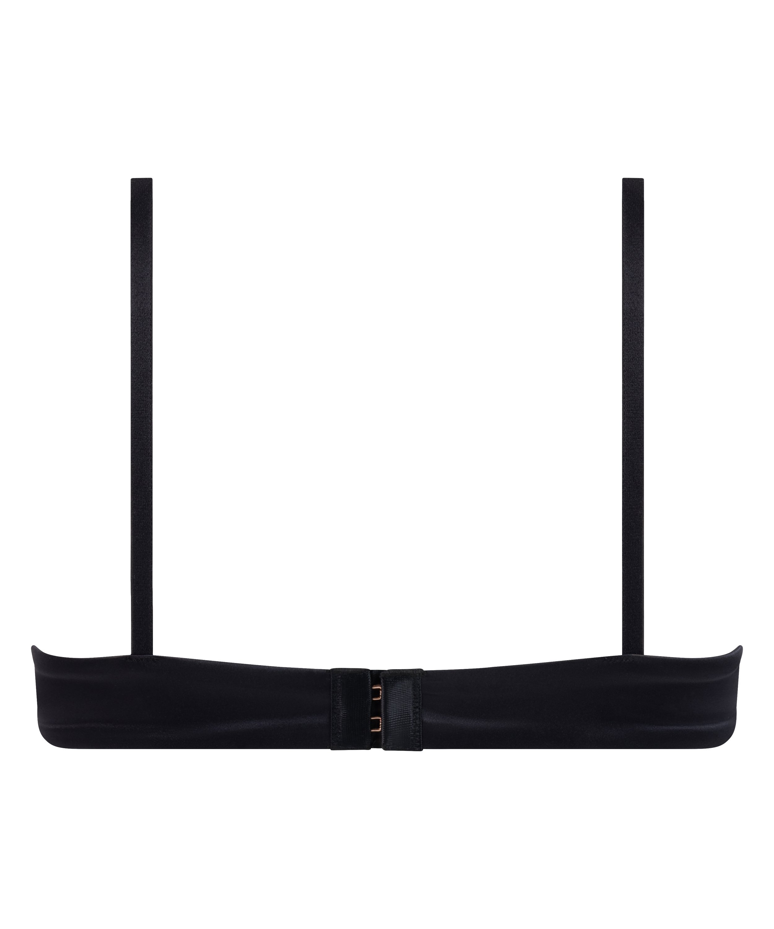 Nieusztywniany biustonosz z fiszbinami Anouk, Czarny, main