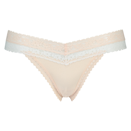Contrast Ultra Low V-Thong, R&oacute;żowy
