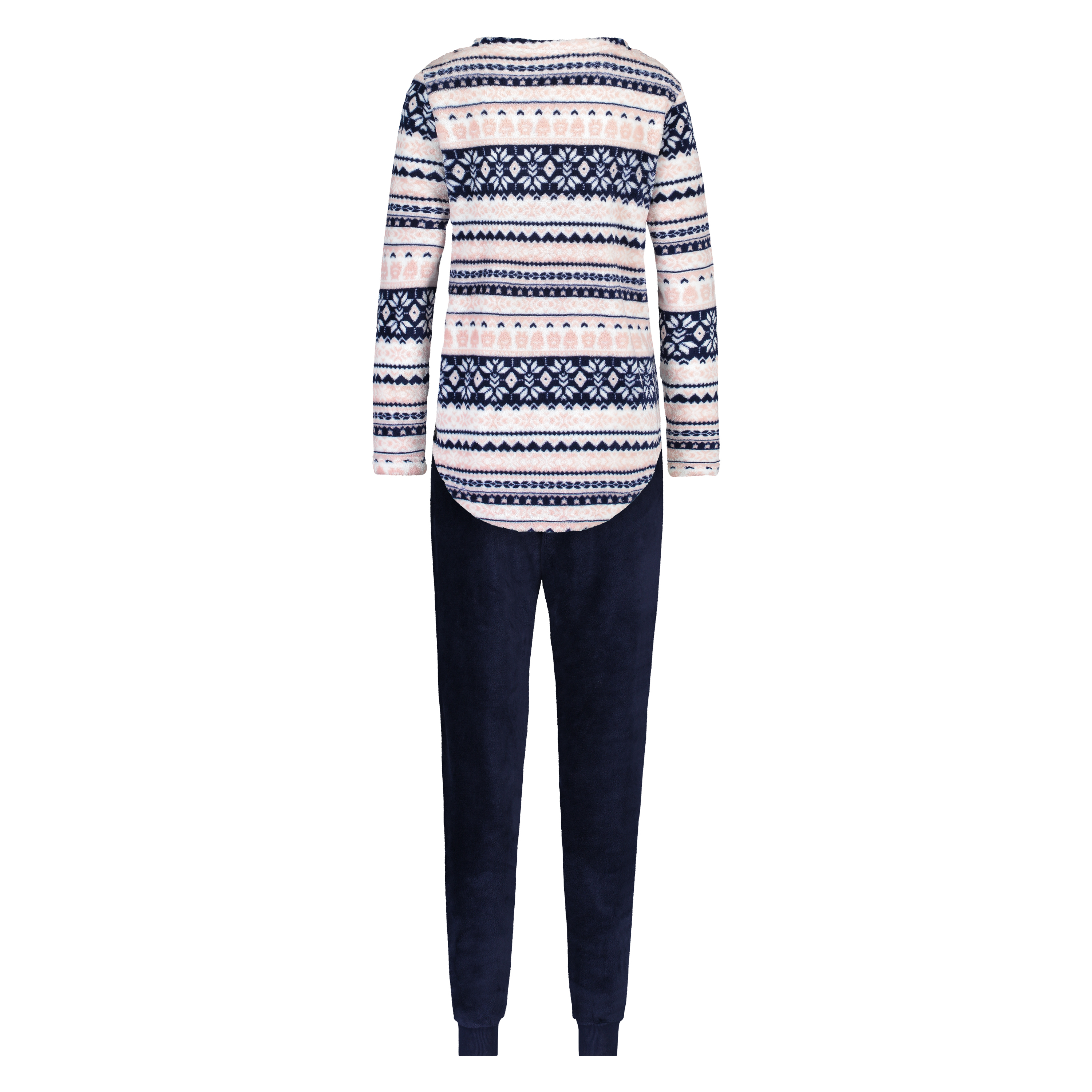 PJ Fleece Fairisle, R&oacute;żowy, main