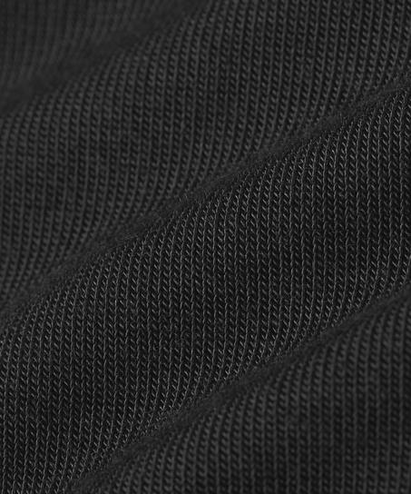 super miękka body z kaszmirem, Czarny