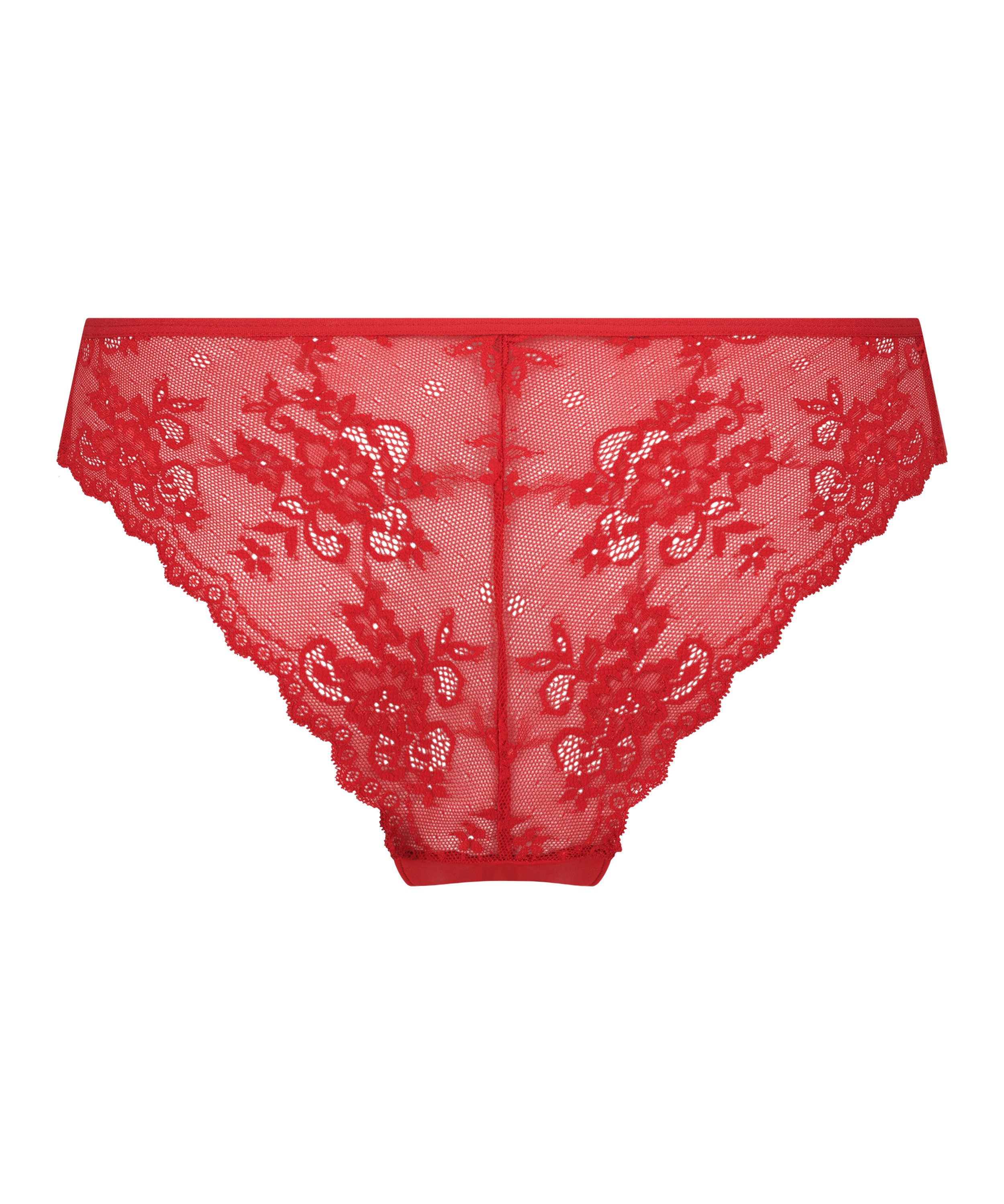 Brazyliany Lace Back, Czerwony, main